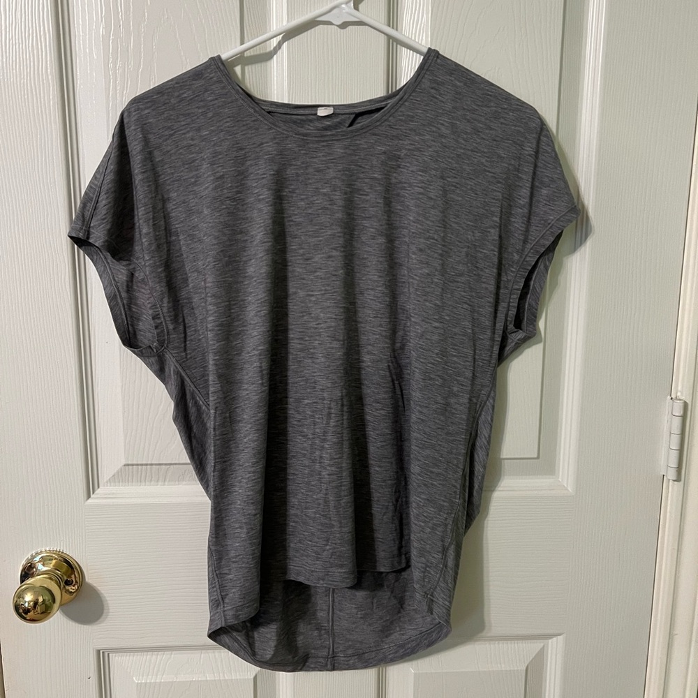 Lululemon Open Back Short Sleeve Top